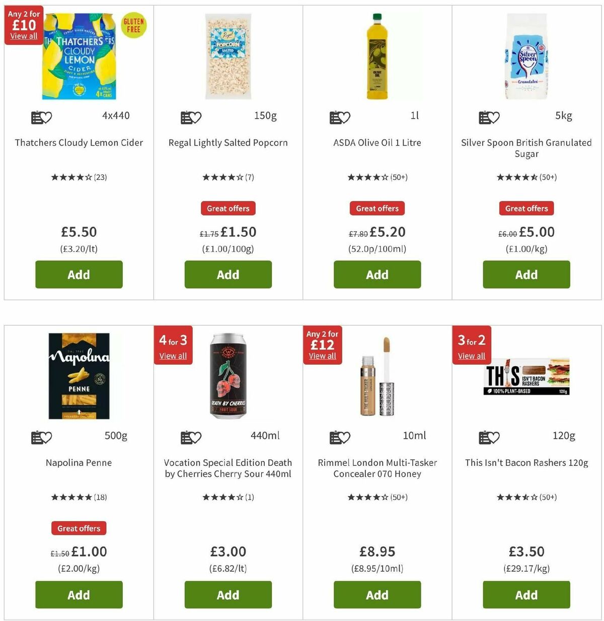 ASDA Offers from 10 January