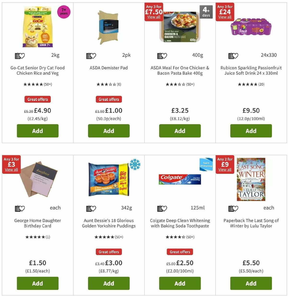 ASDA Offers from 10 January