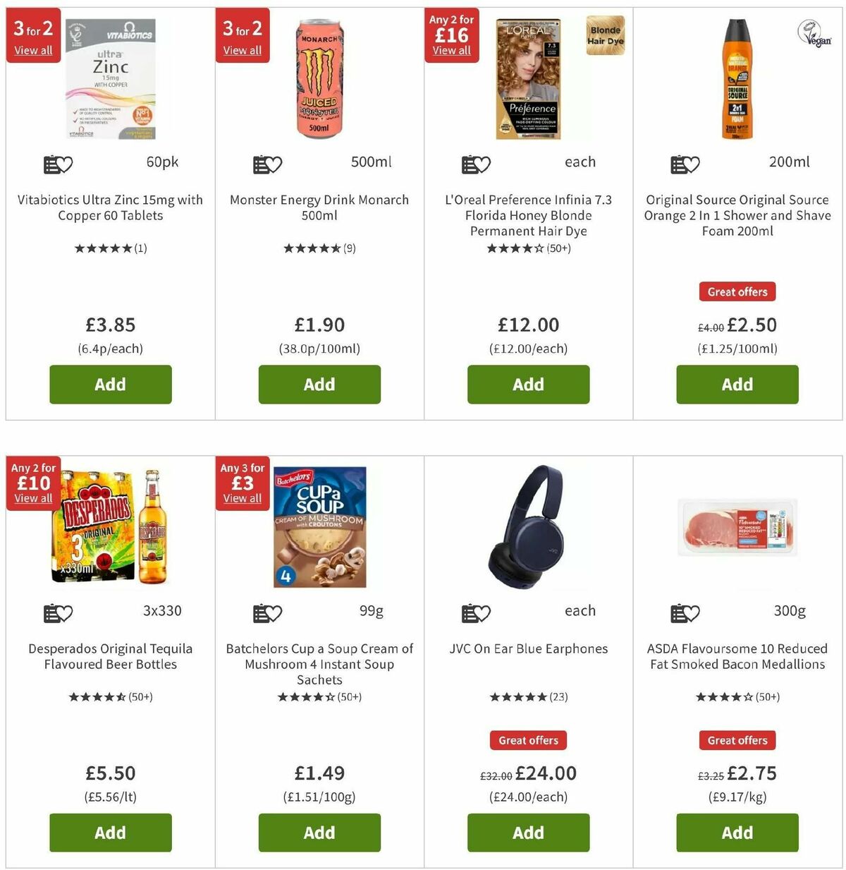 ASDA Offers from 10 January