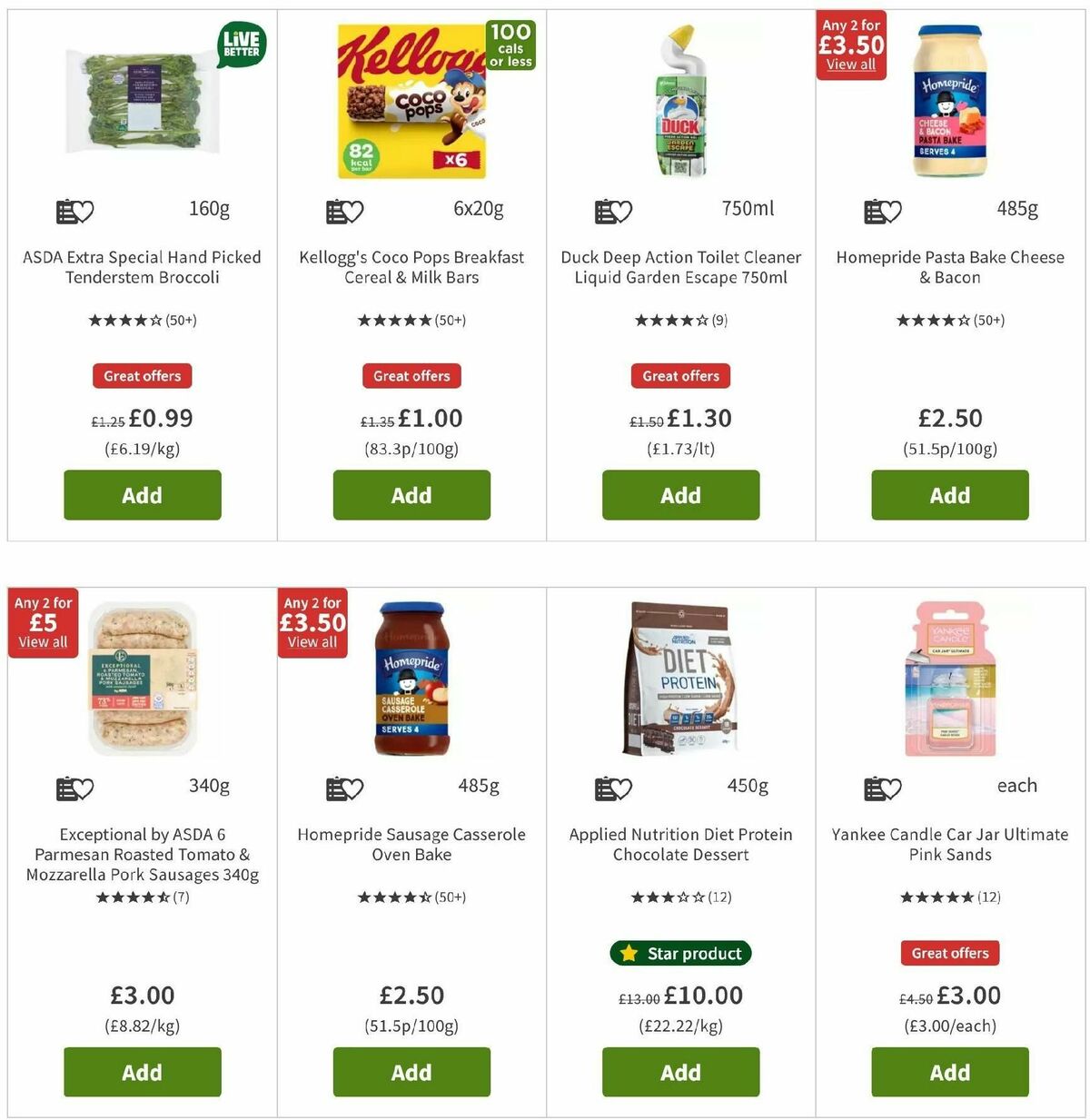 ASDA Offers from 10 January