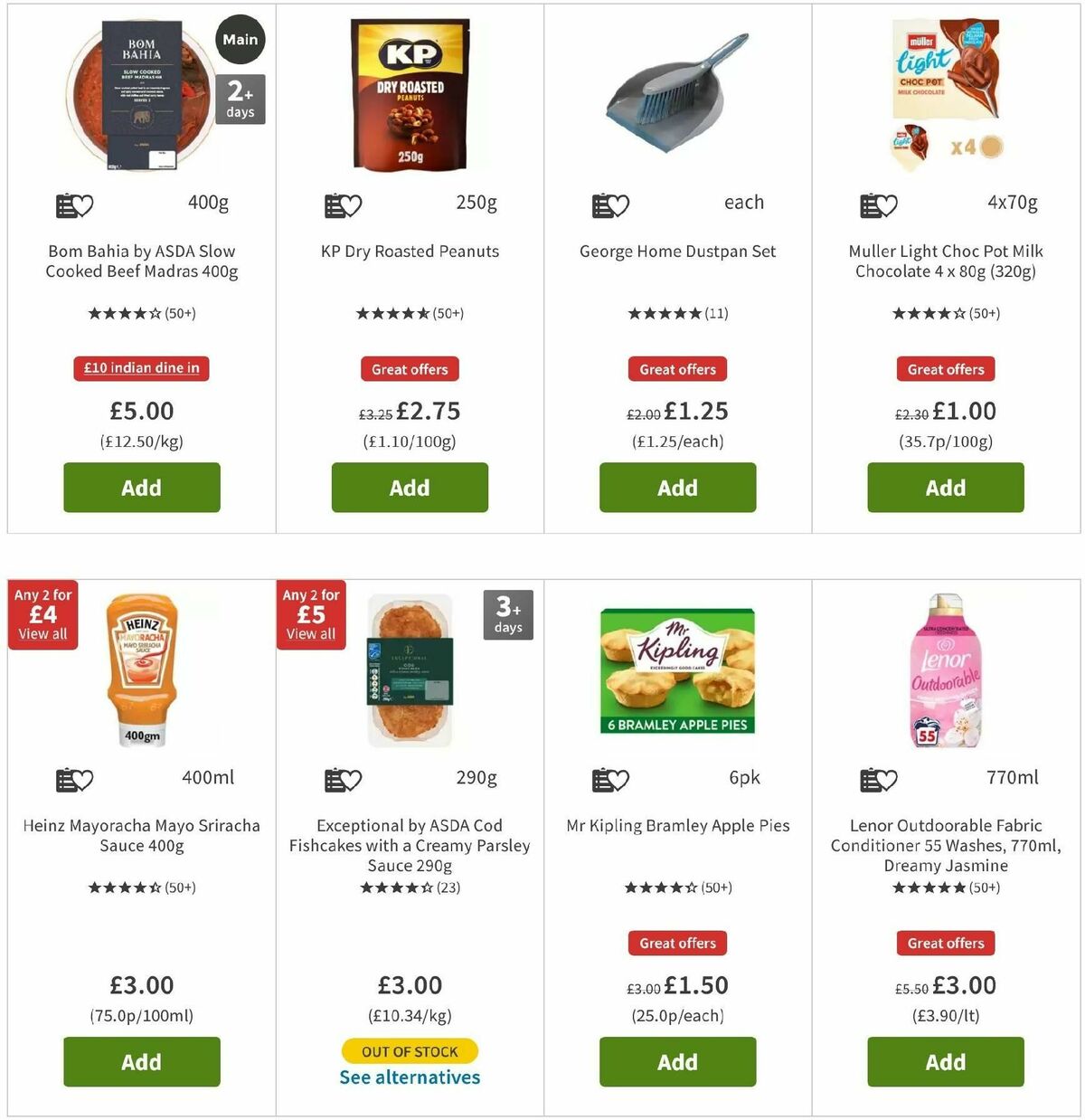 ASDA Offers from 10 January