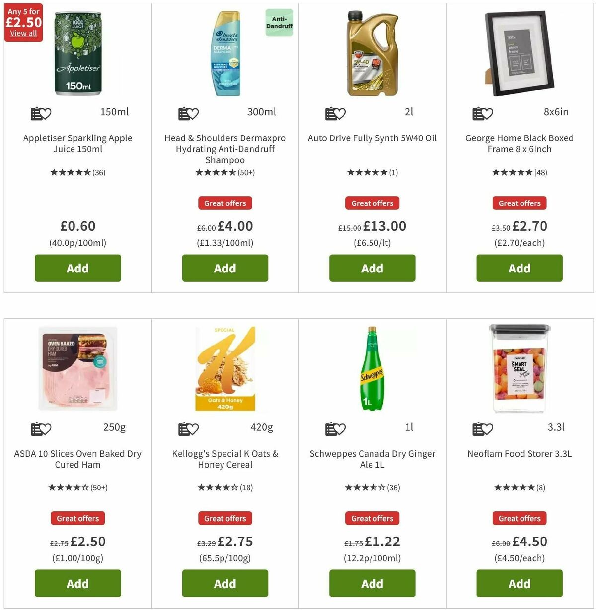 ASDA Offers from 10 January