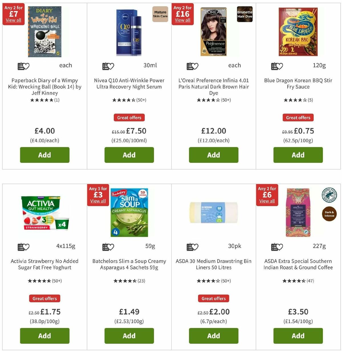 ASDA Offers from 10 January