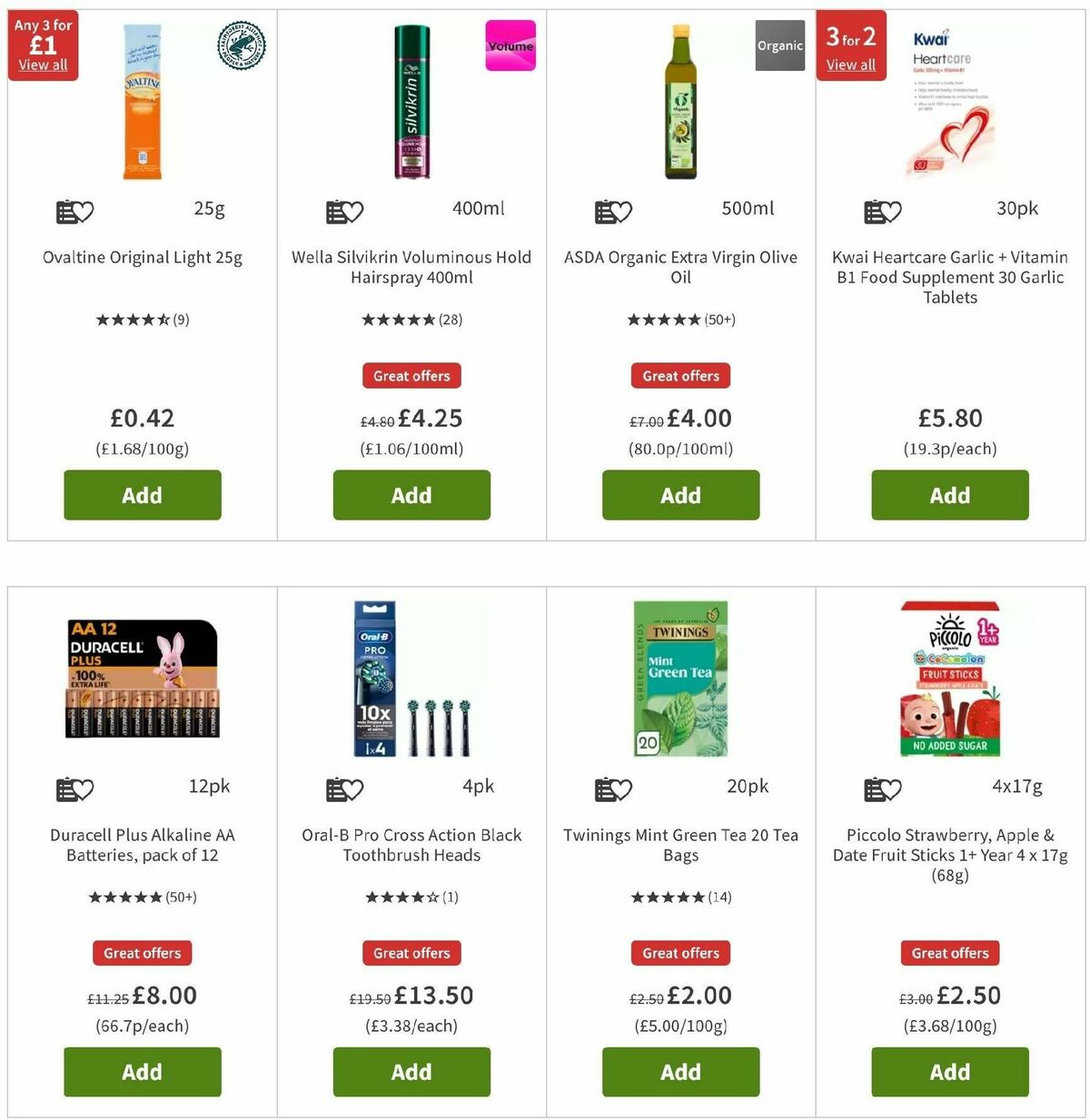 ASDA Offers from 10 January