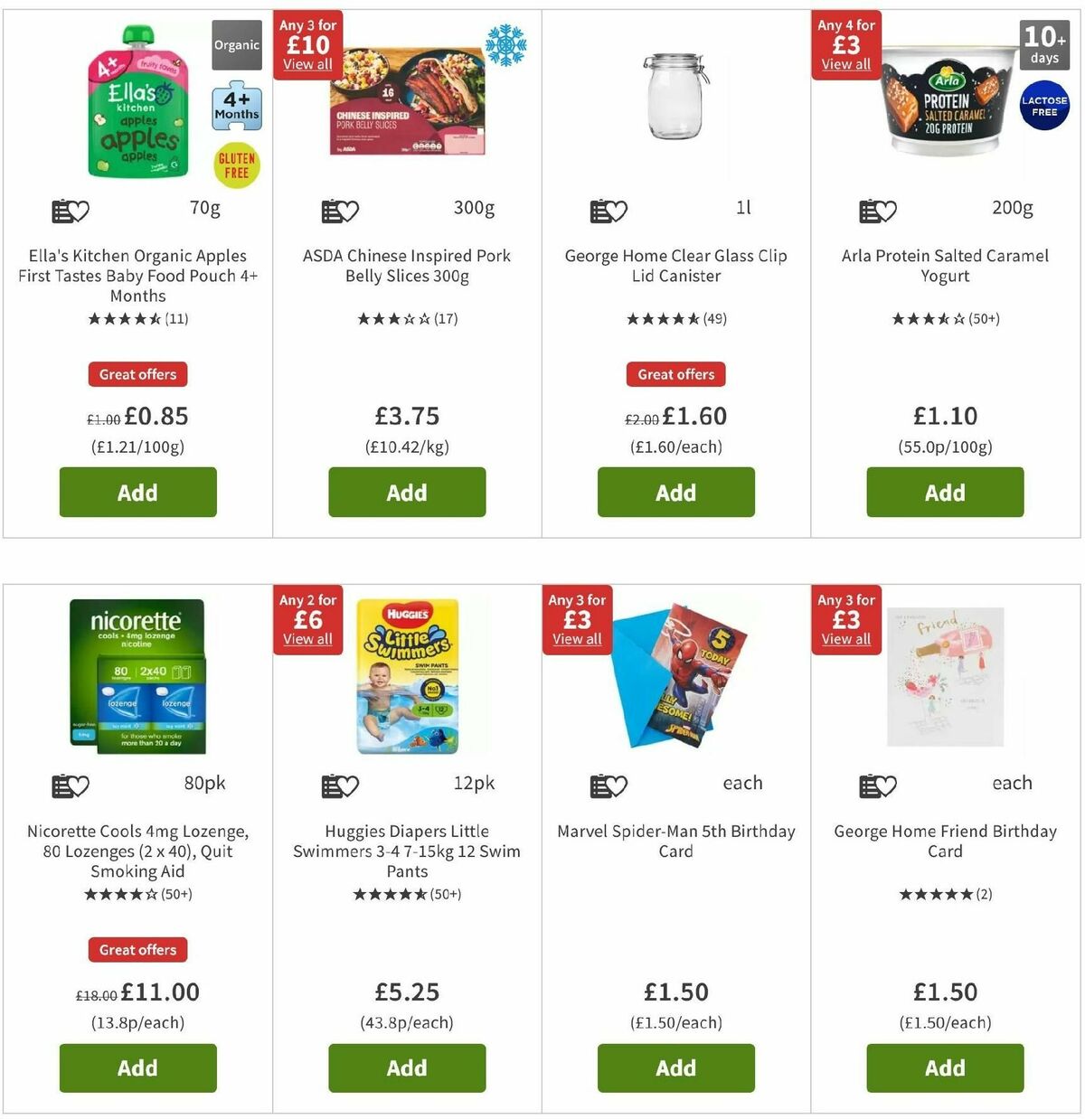 ASDA Offers from 17 January