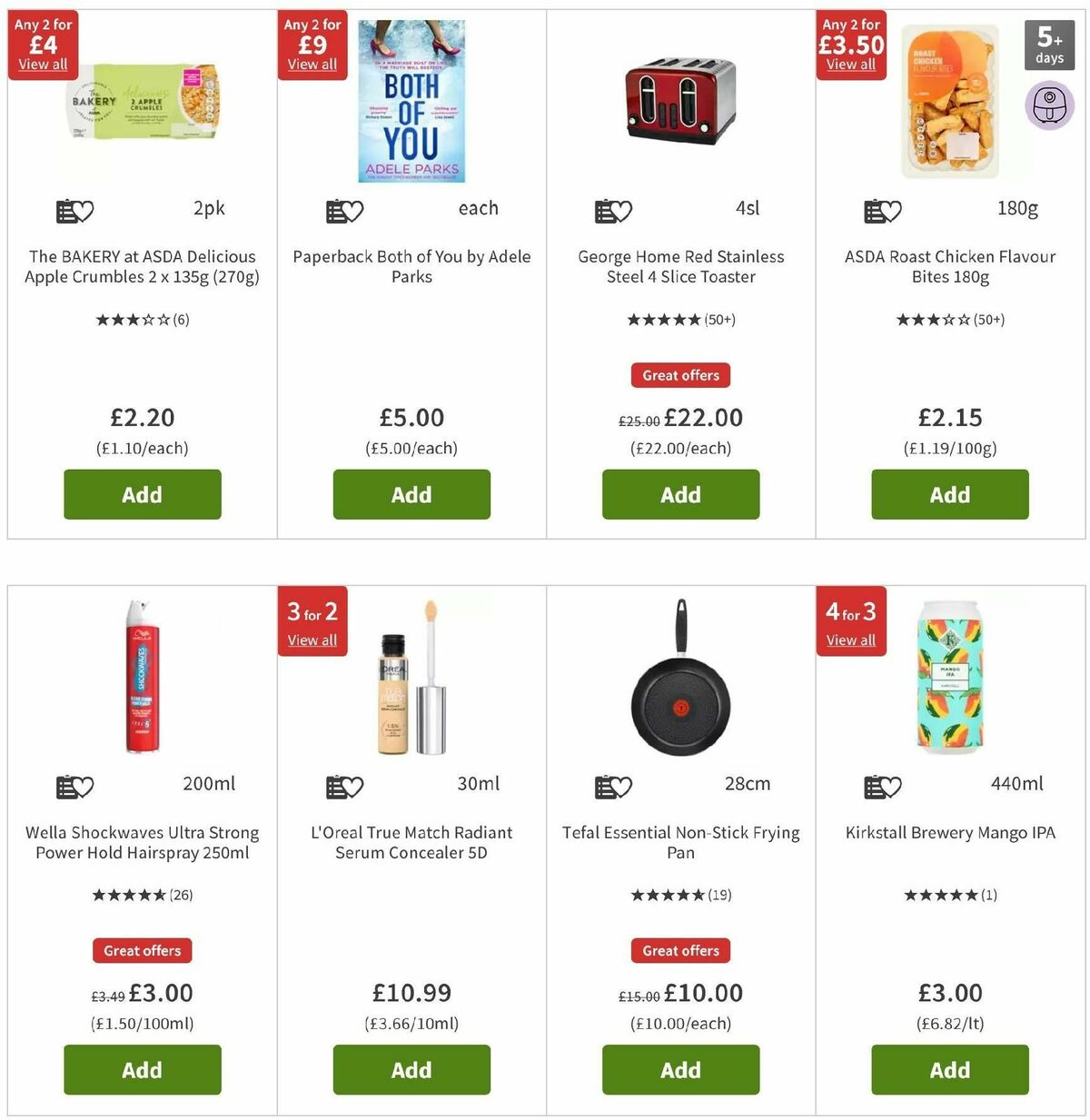 ASDA Offers from 17 January