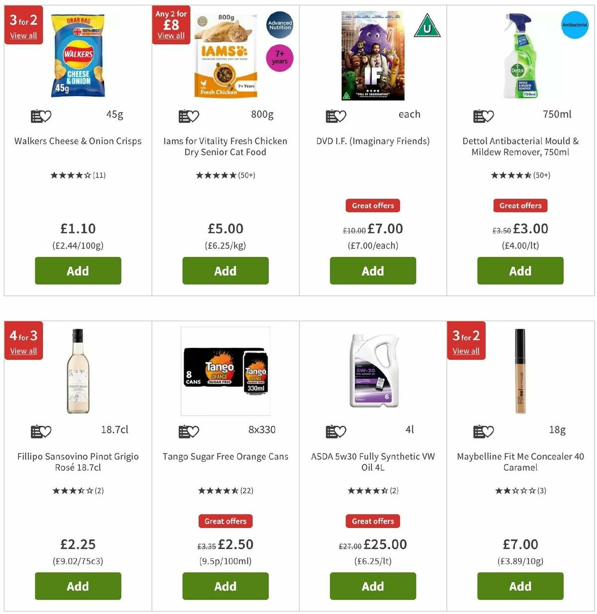 ASDA Offers from 17 January