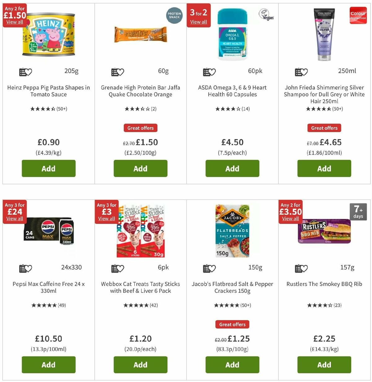 ASDA Offers from 17 January