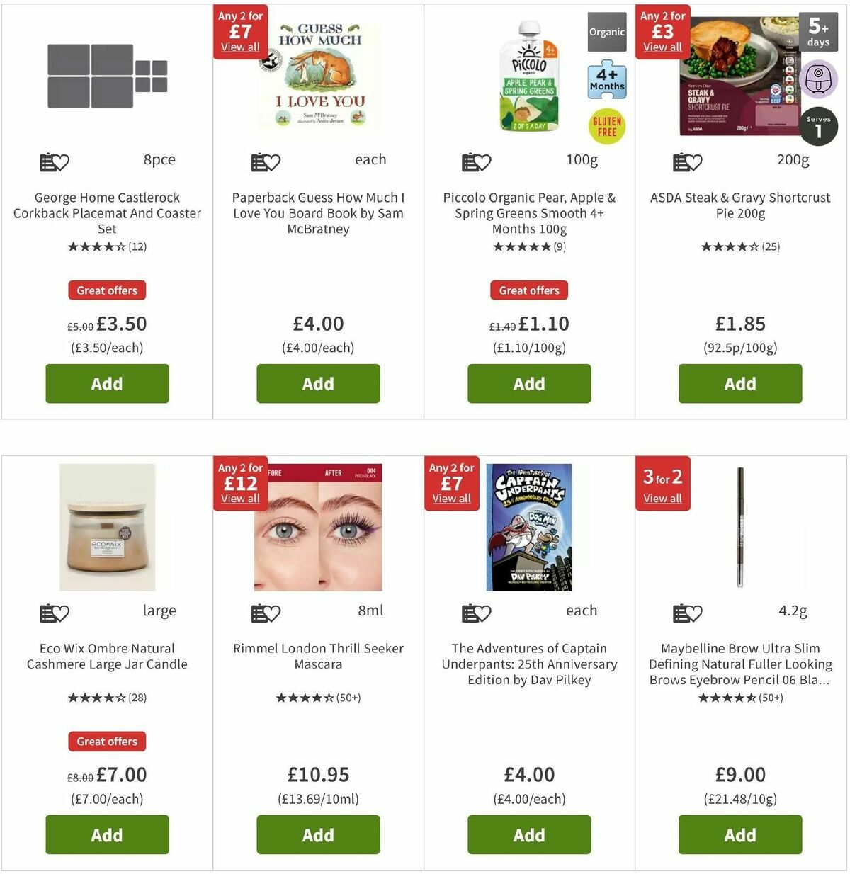 ASDA Offers from 17 January
