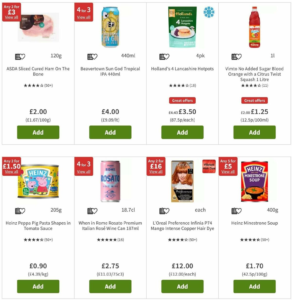 ASDA Offers from 17 January
