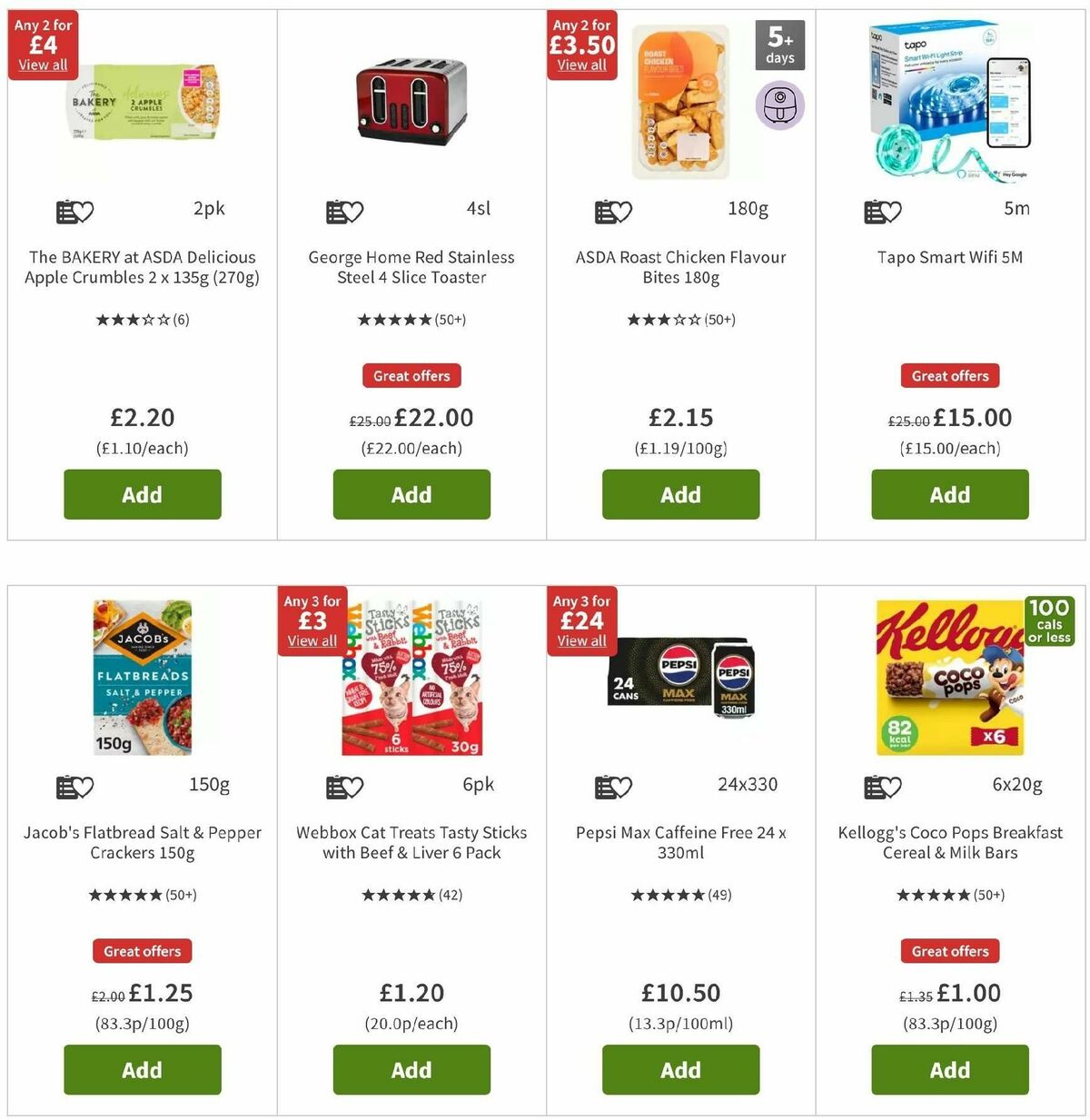 ASDA Offers from 17 January