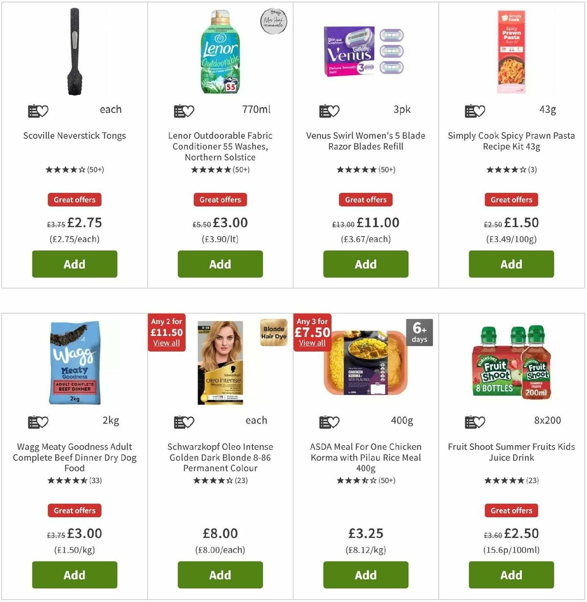 ASDA Offers from 17 January
