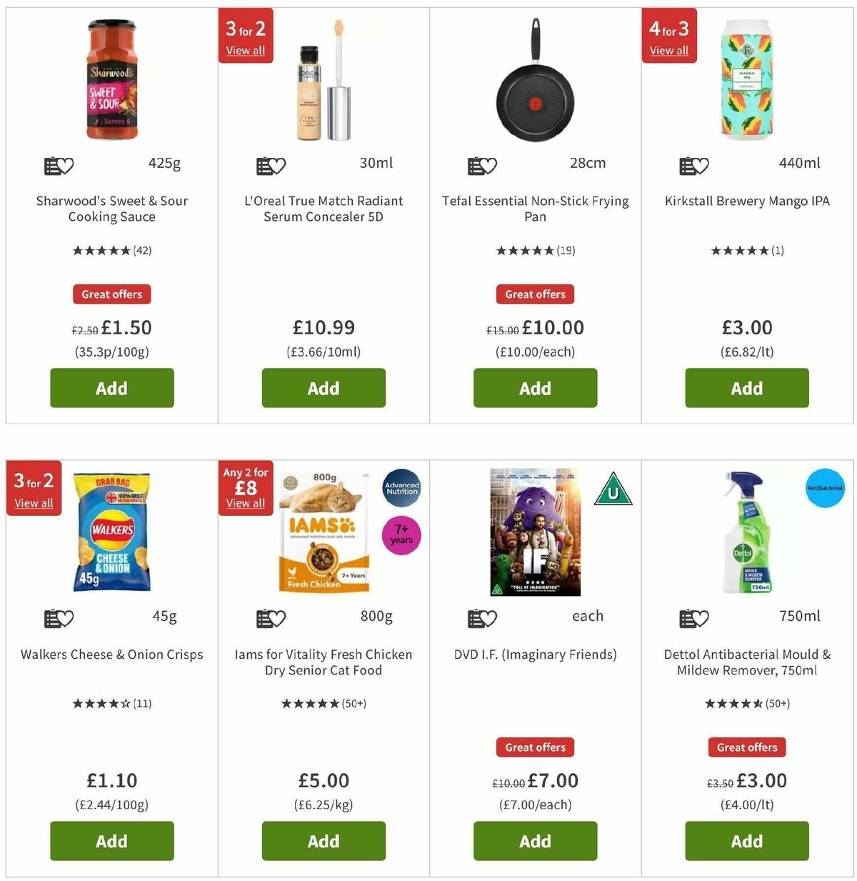 ASDA Offers from 17 January