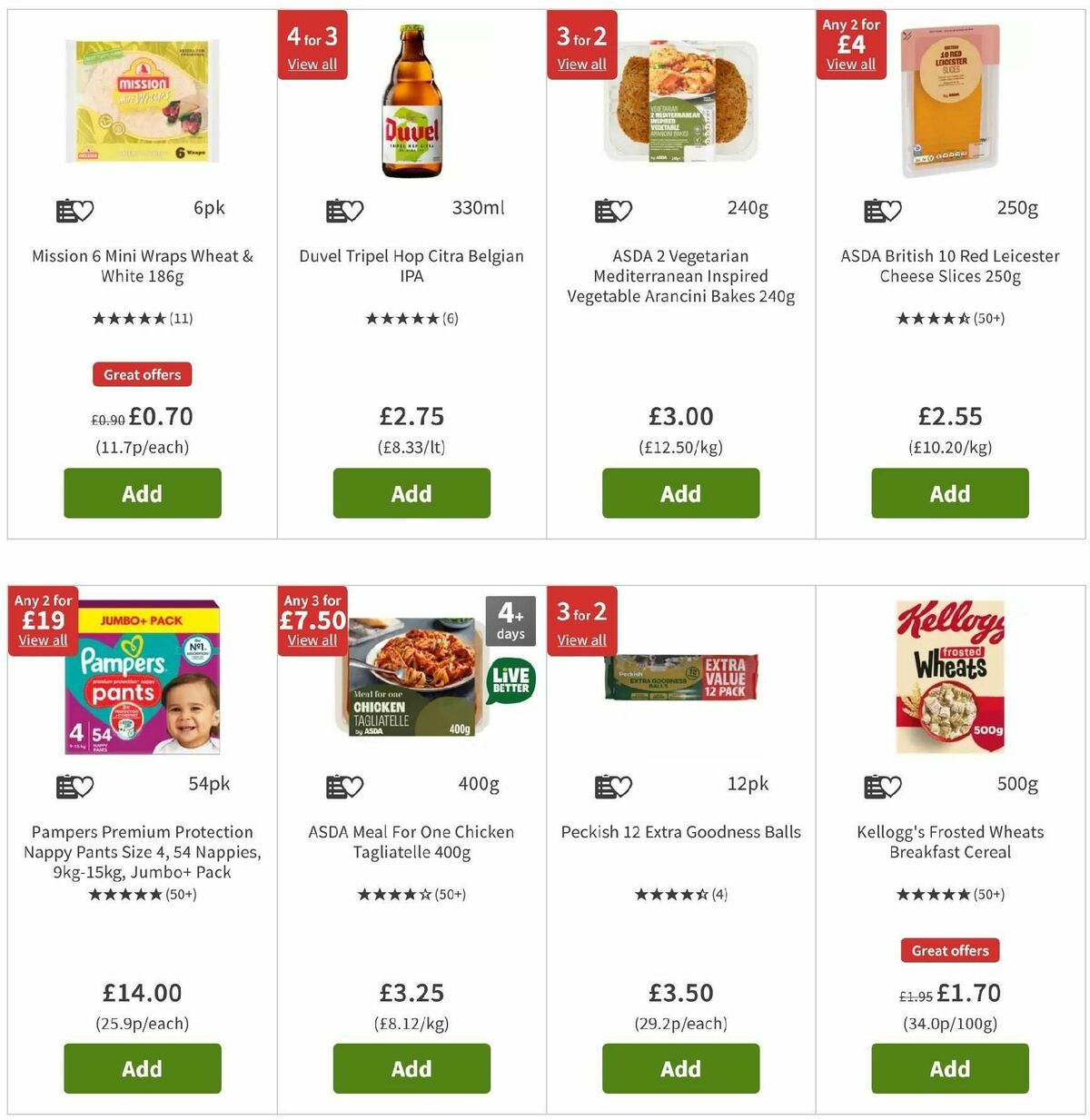ASDA Offers from 17 January