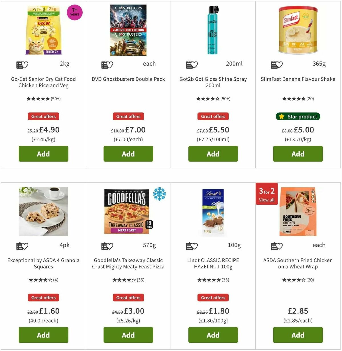 ASDA Offers from 17 January