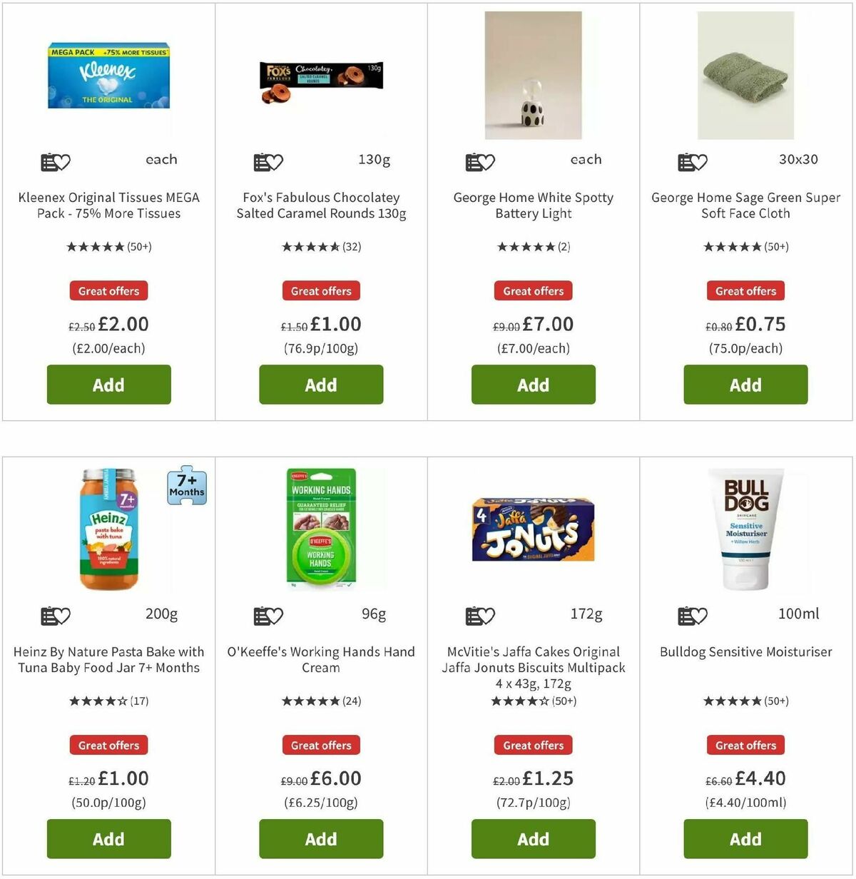 ASDA Offers from 17 January