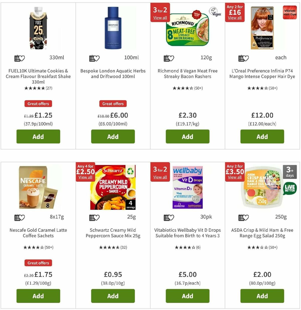 ASDA Offers from 17 January