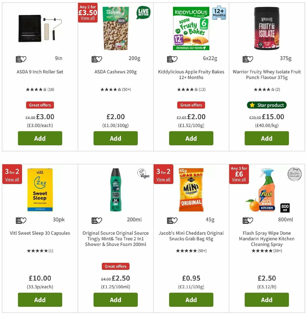 ASDA Offers from 17 January