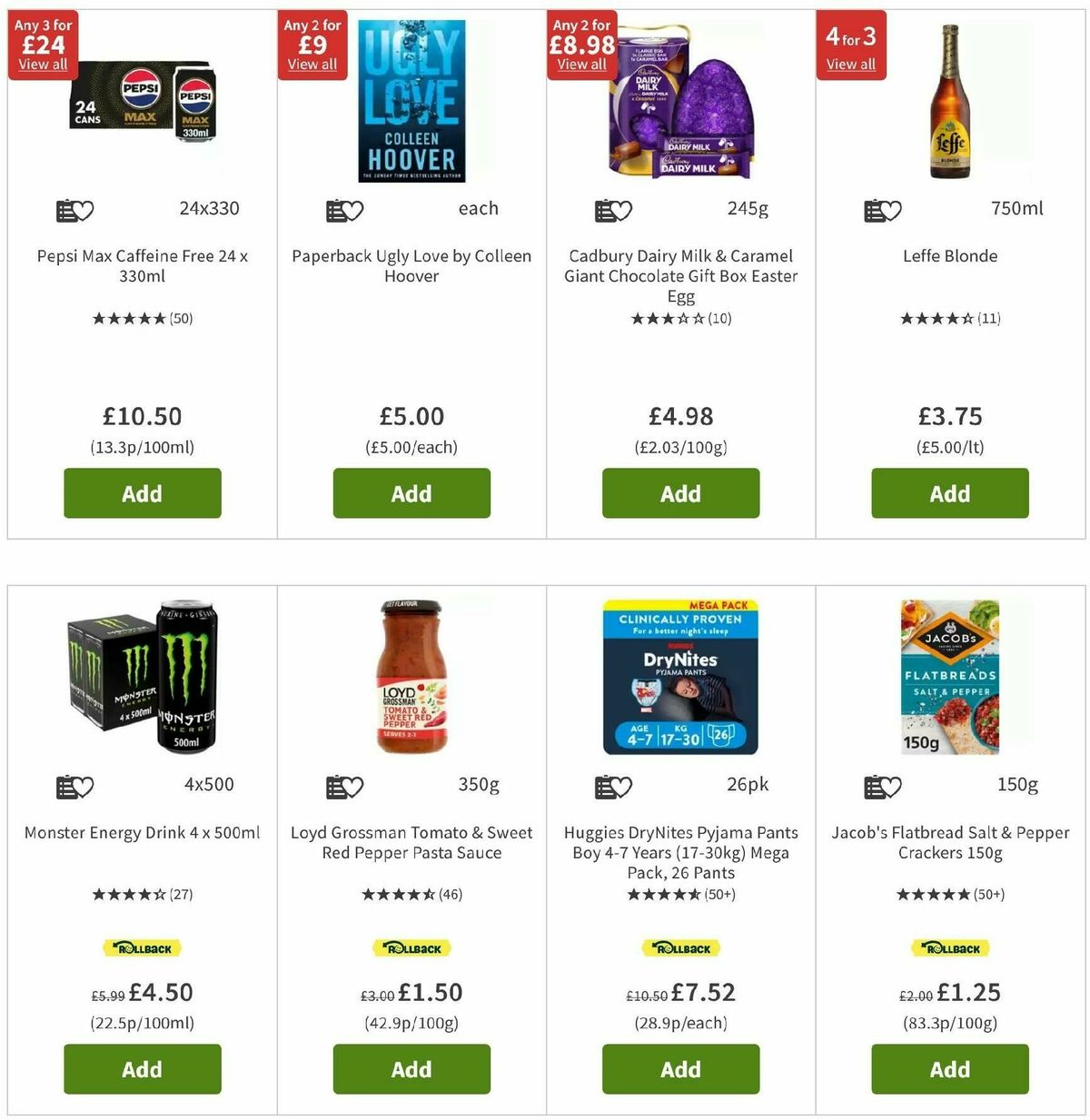 ASDA Offers from 24 January