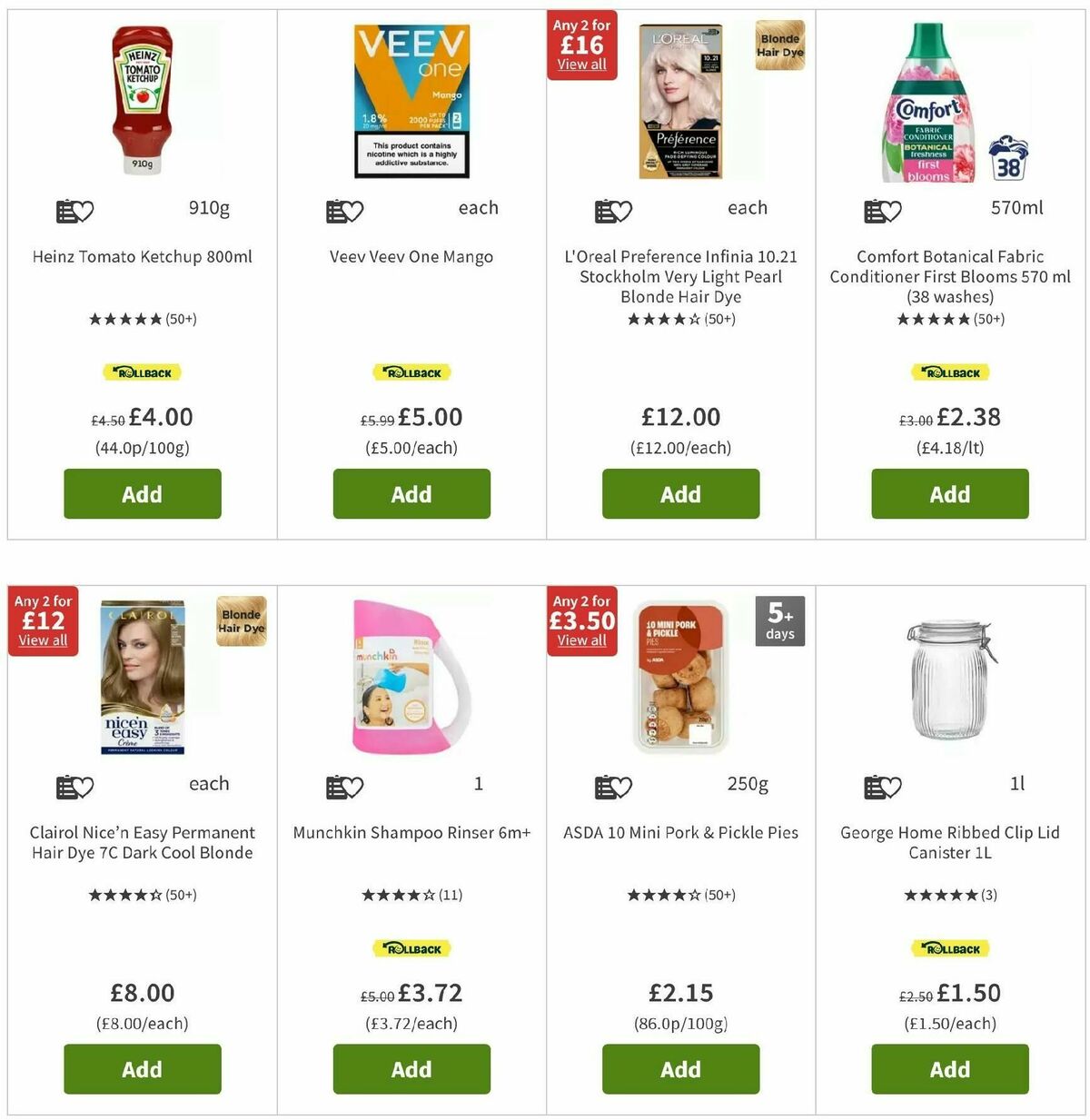 ASDA Offers from 24 January