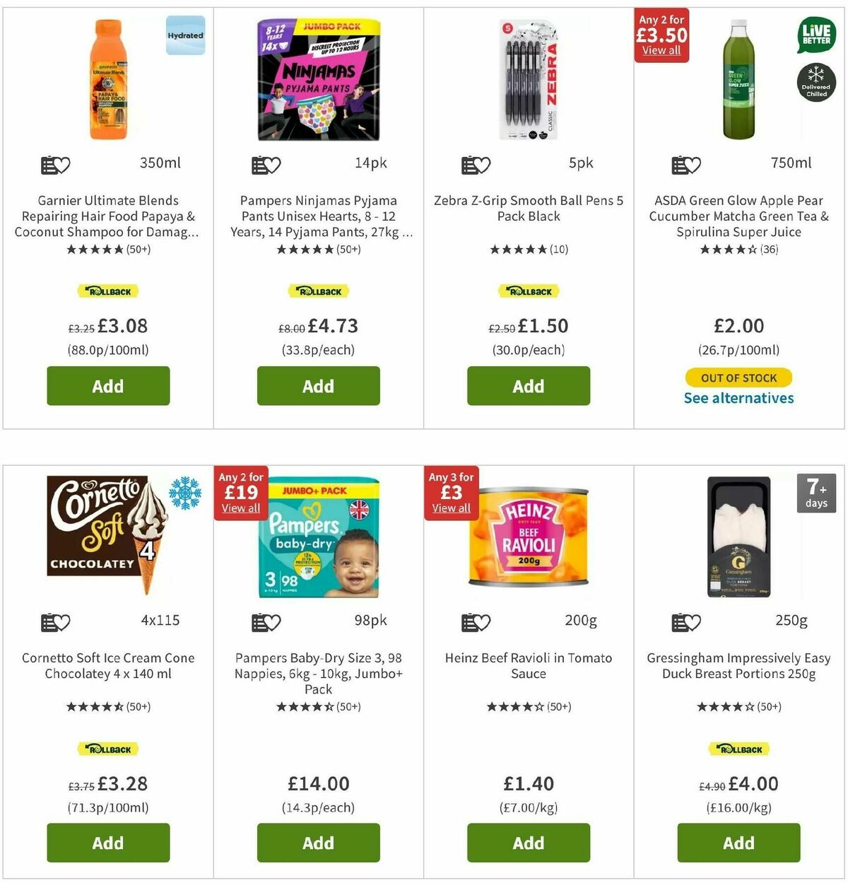 ASDA Offers from 24 January