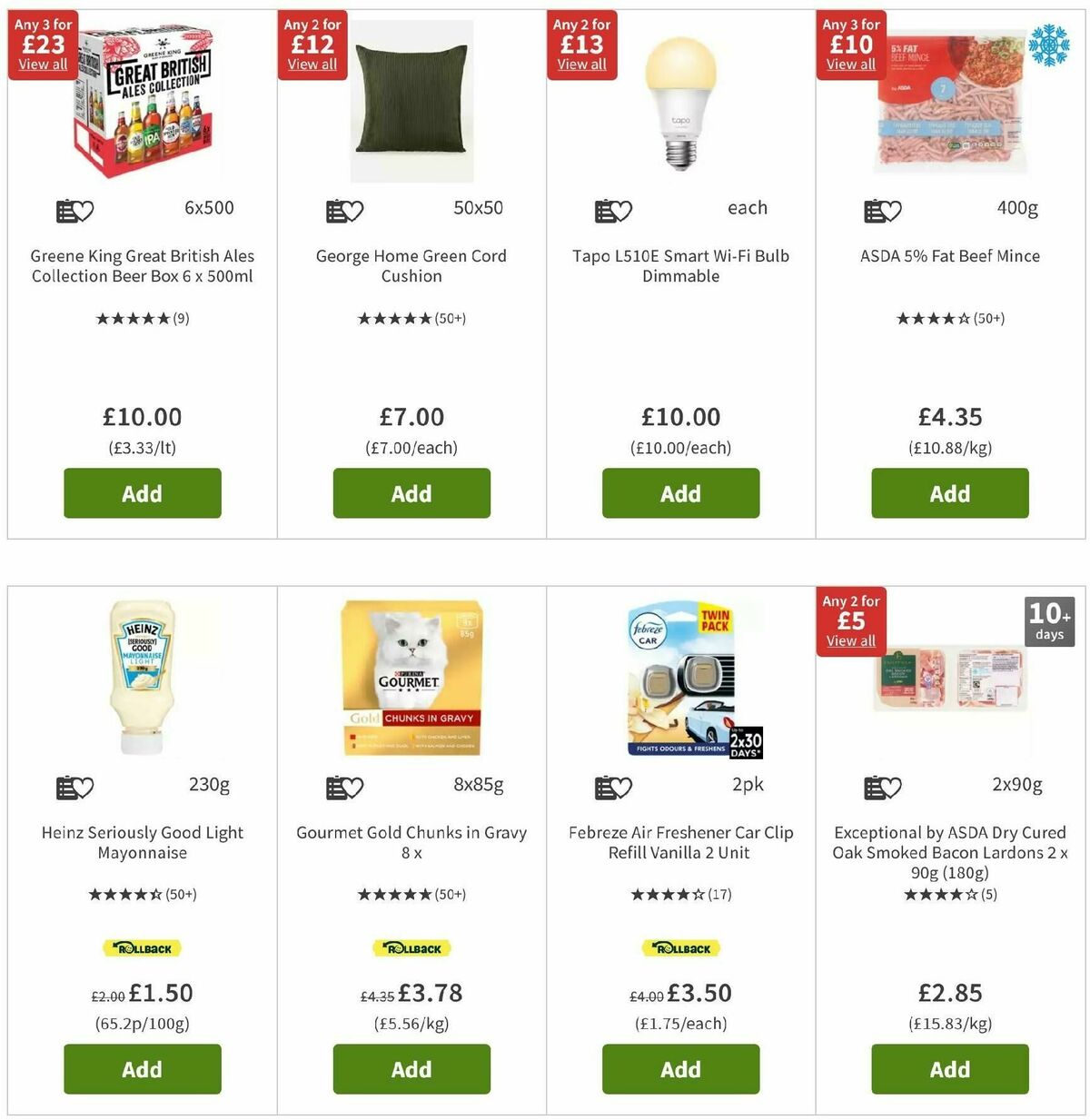 ASDA Offers from 24 January