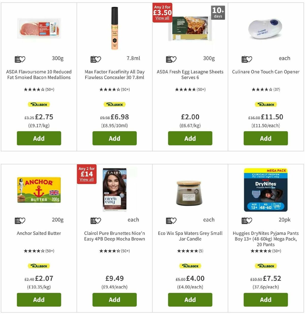 ASDA Offers from 24 January