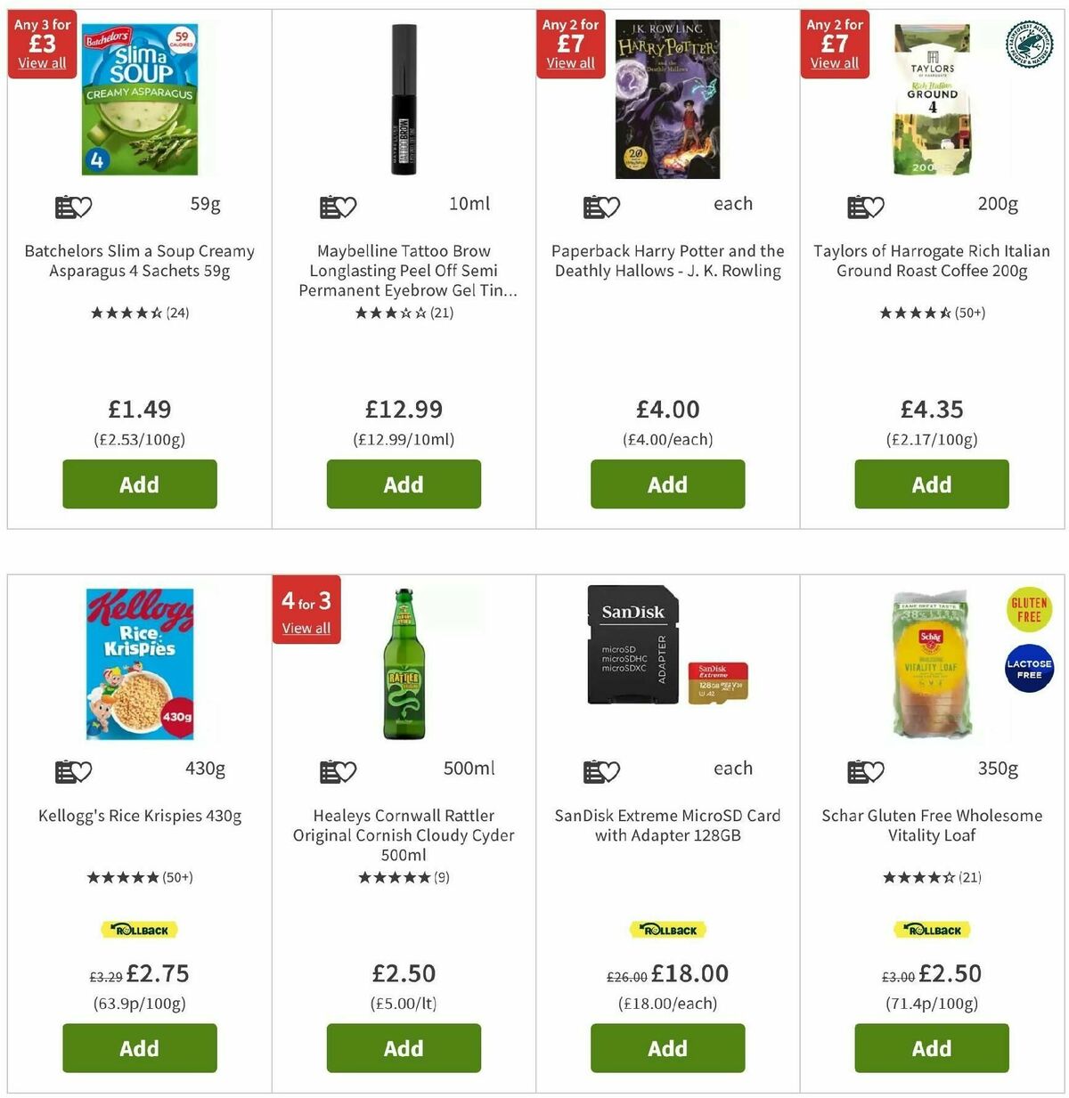 ASDA Offers from 24 January