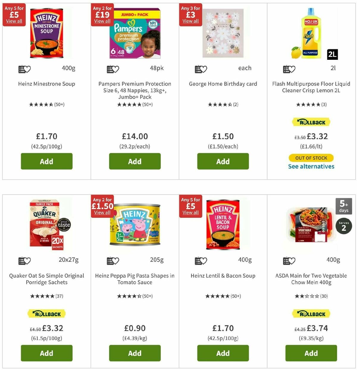 ASDA Offers from 31 January
