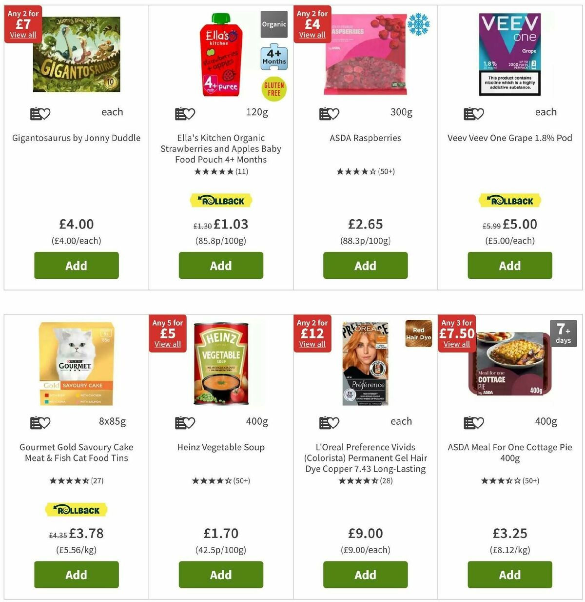 ASDA Offers from 31 January