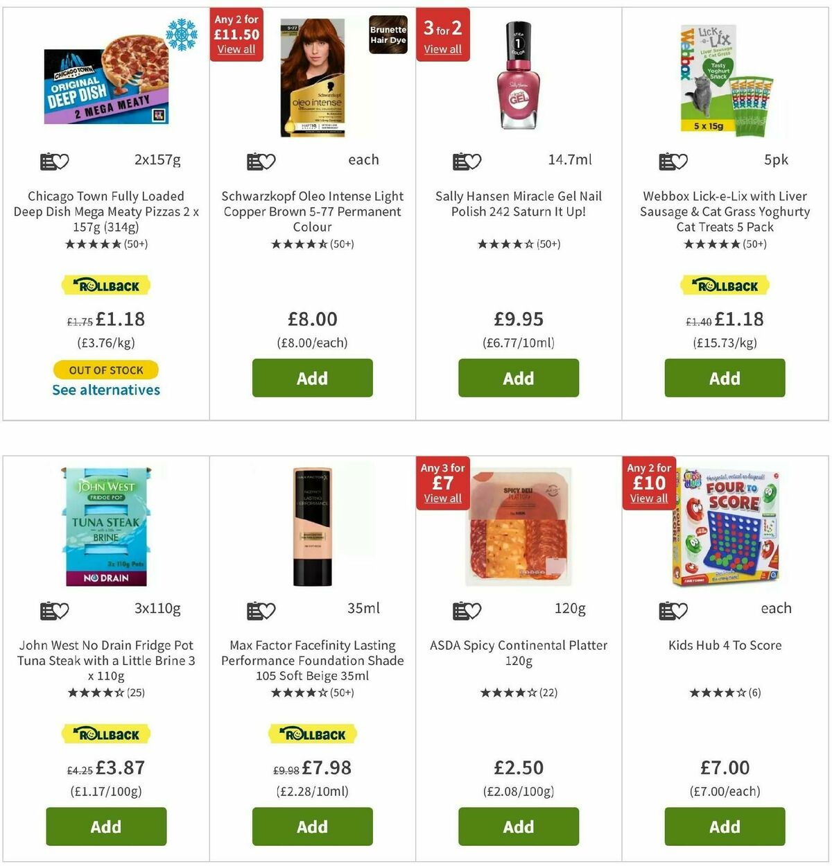 ASDA Offers from 7 February