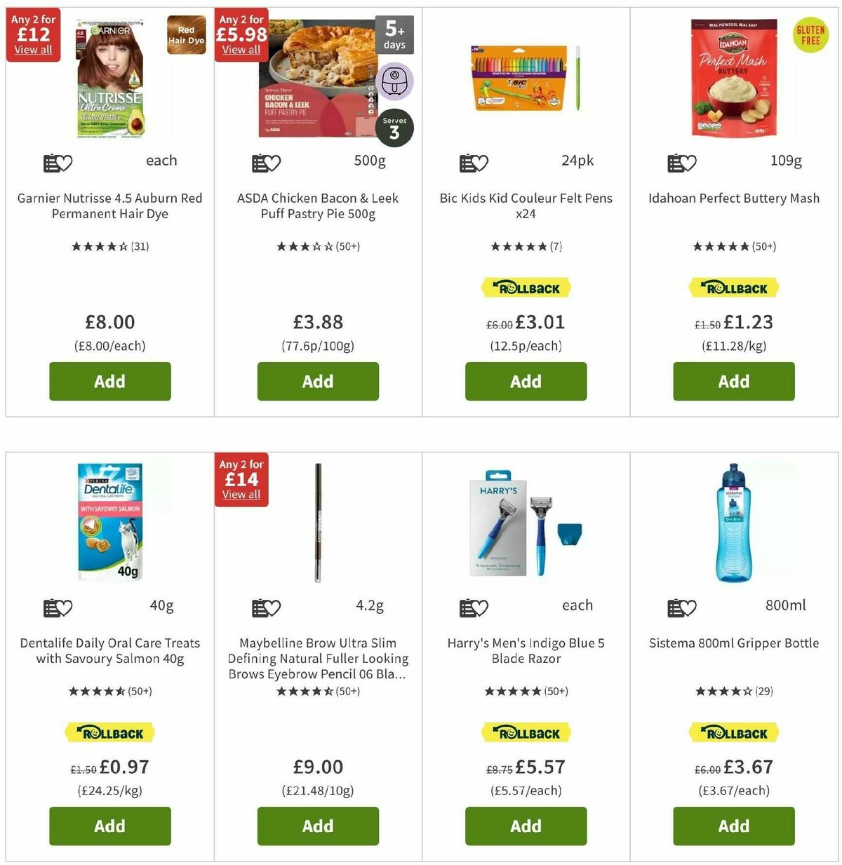 ASDA Offers from 15 February