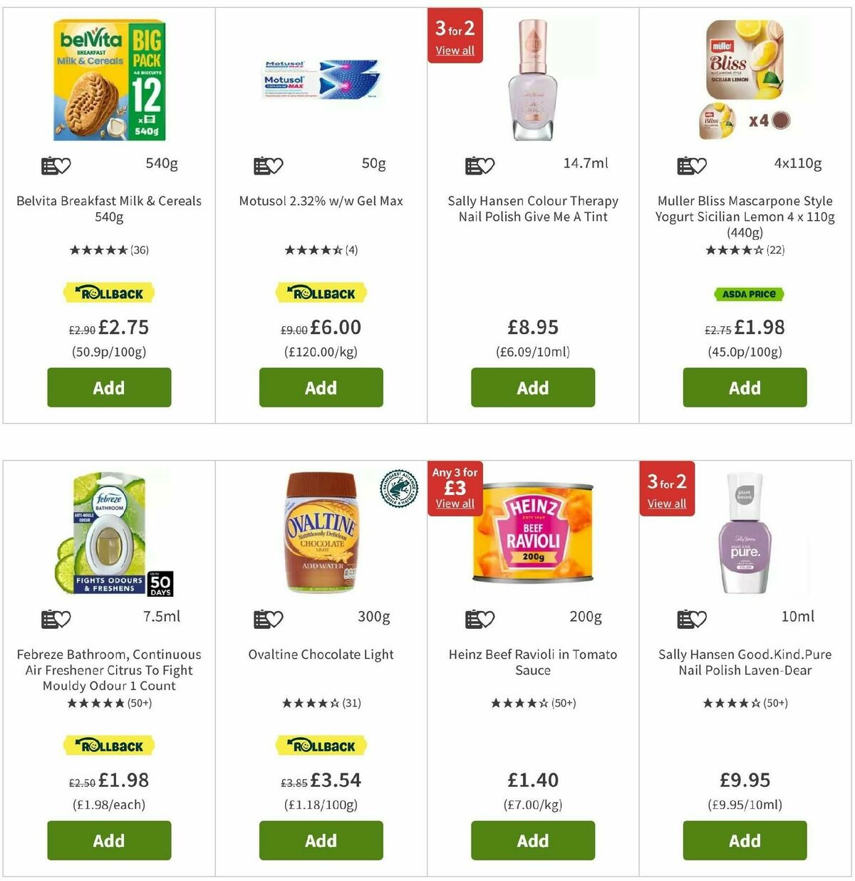 ASDA Offers from 15 February