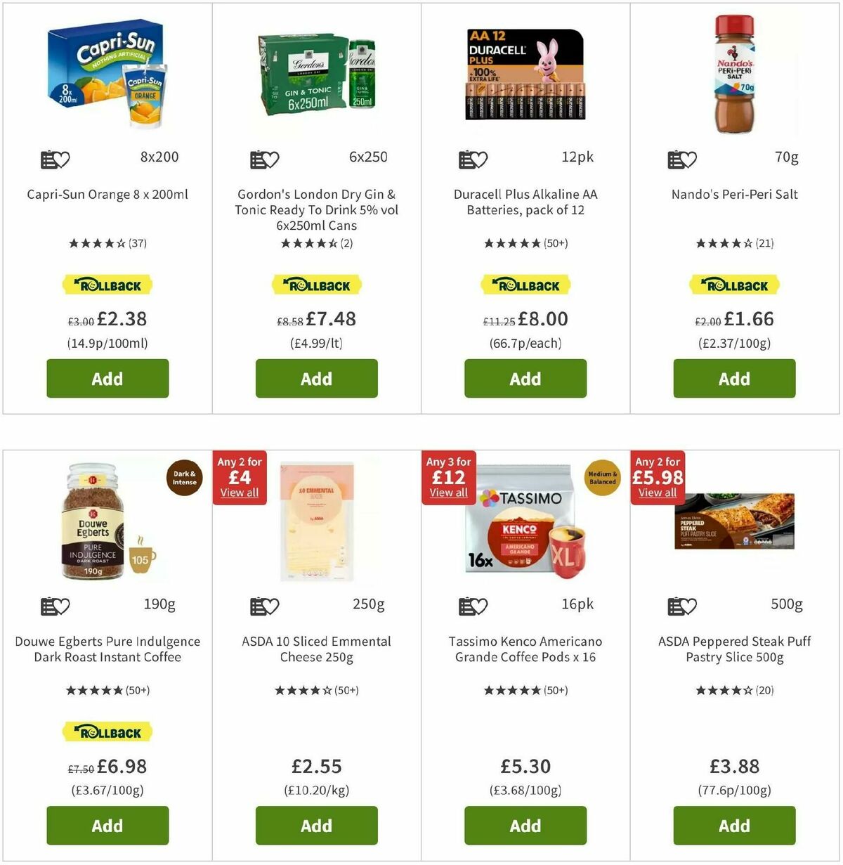 ASDA Offers from 15 February