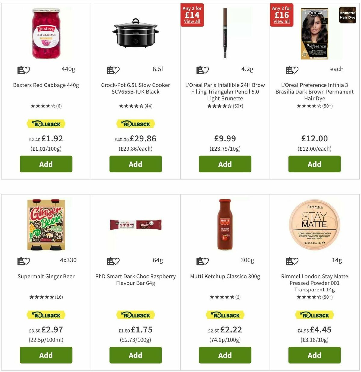ASDA Offers from 15 February