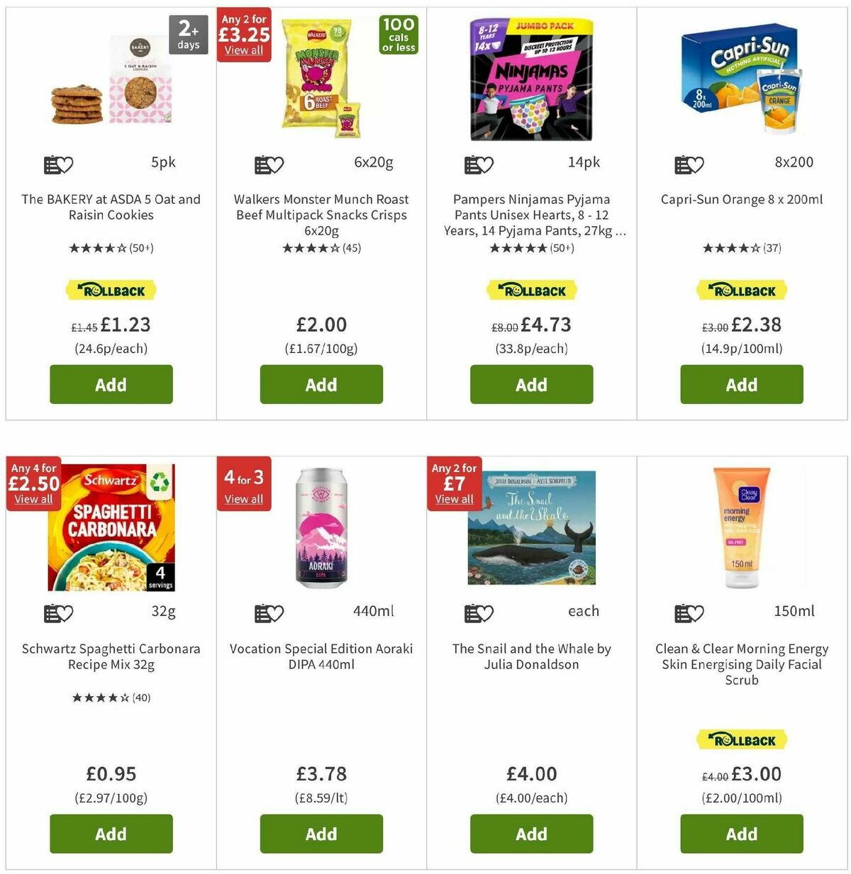 ASDA Offers from 15 February