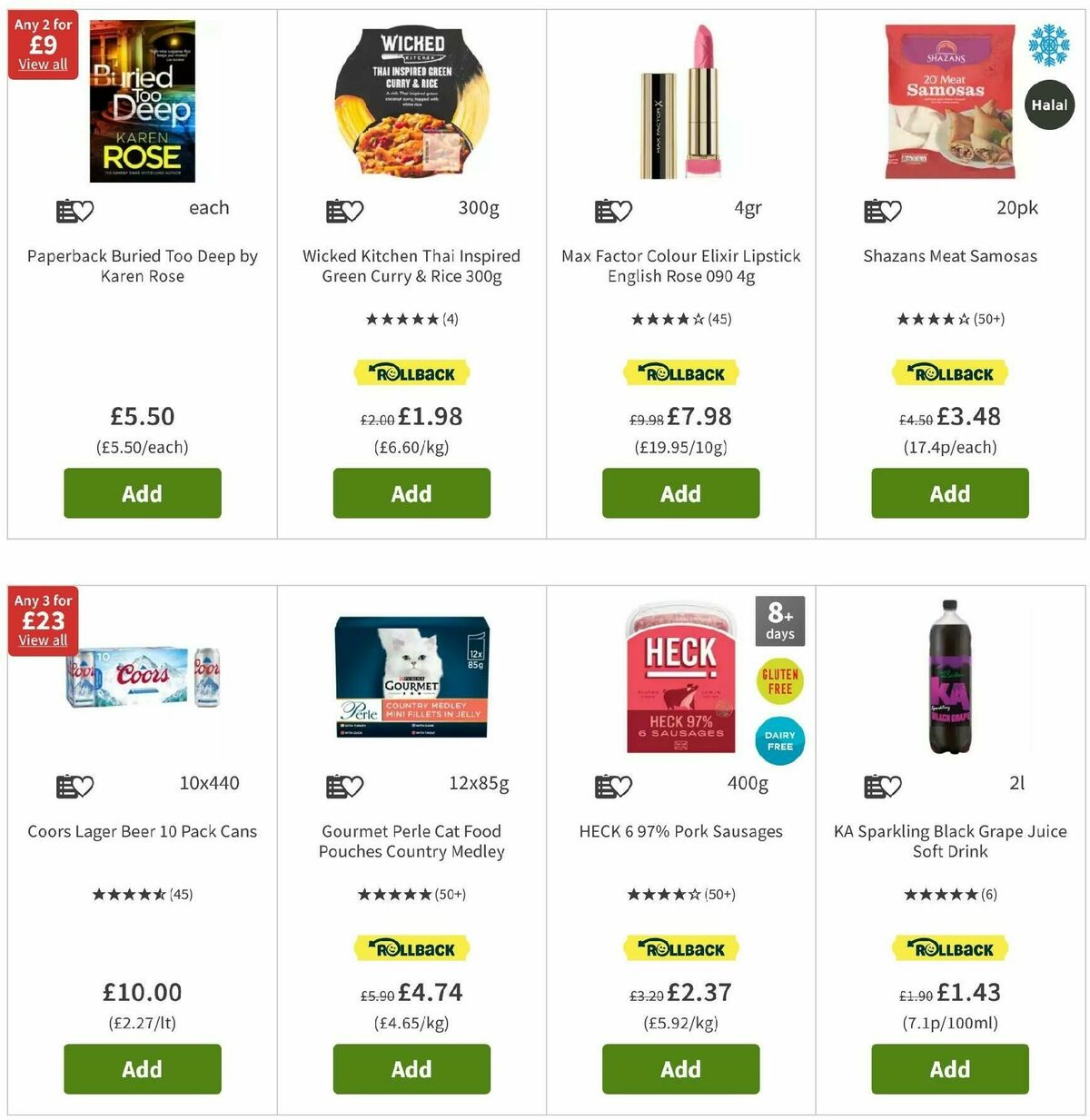 ASDA Offers from 15 February