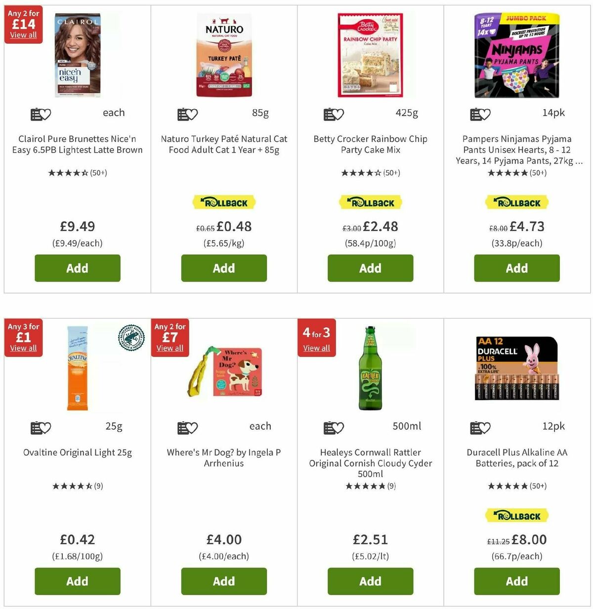 ASDA Offers from 15 February