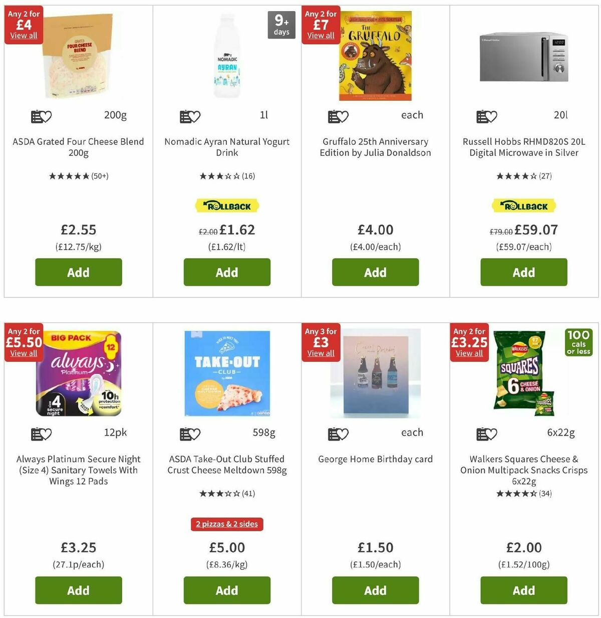 ASDA Offers from 15 February