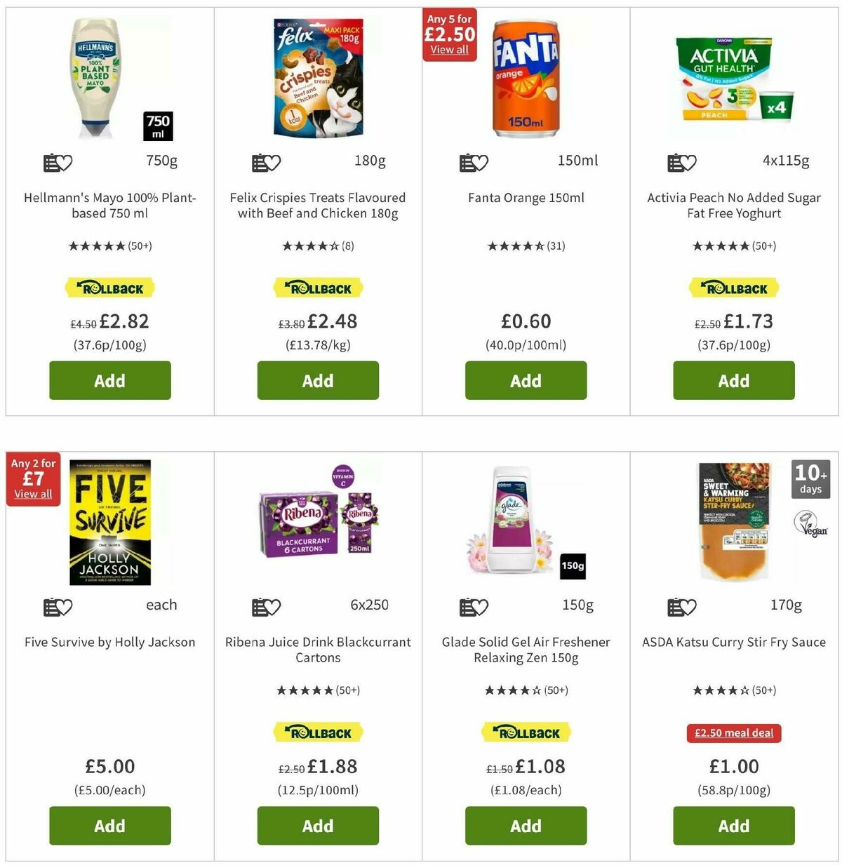 ASDA Offers from 15 February