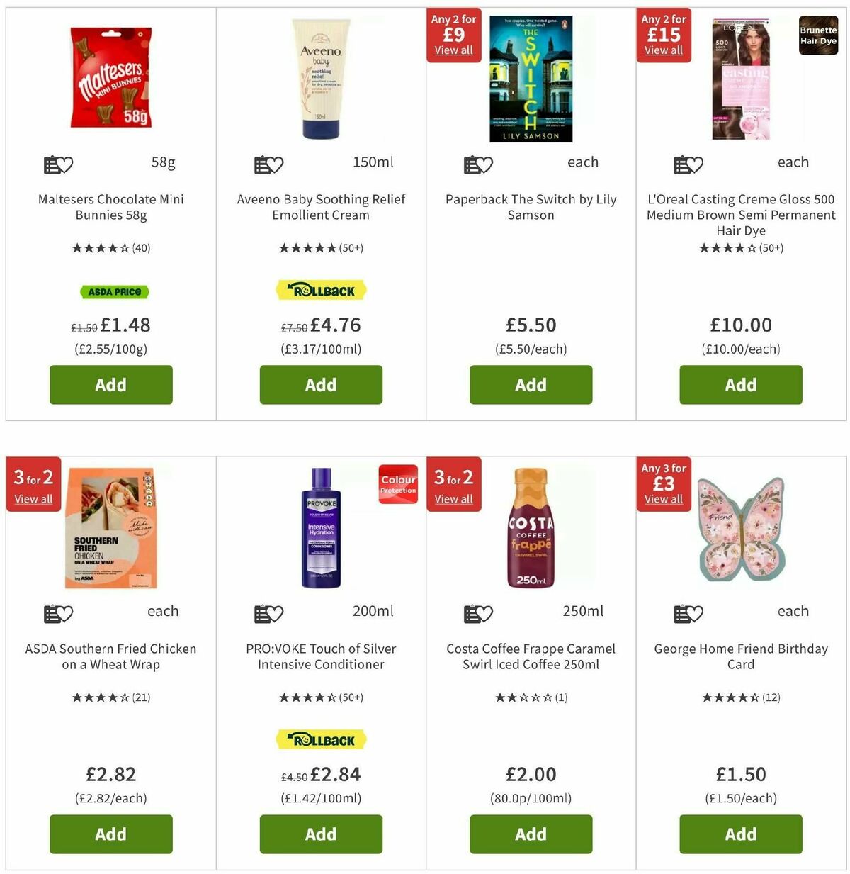 ASDA Offers from 15 February