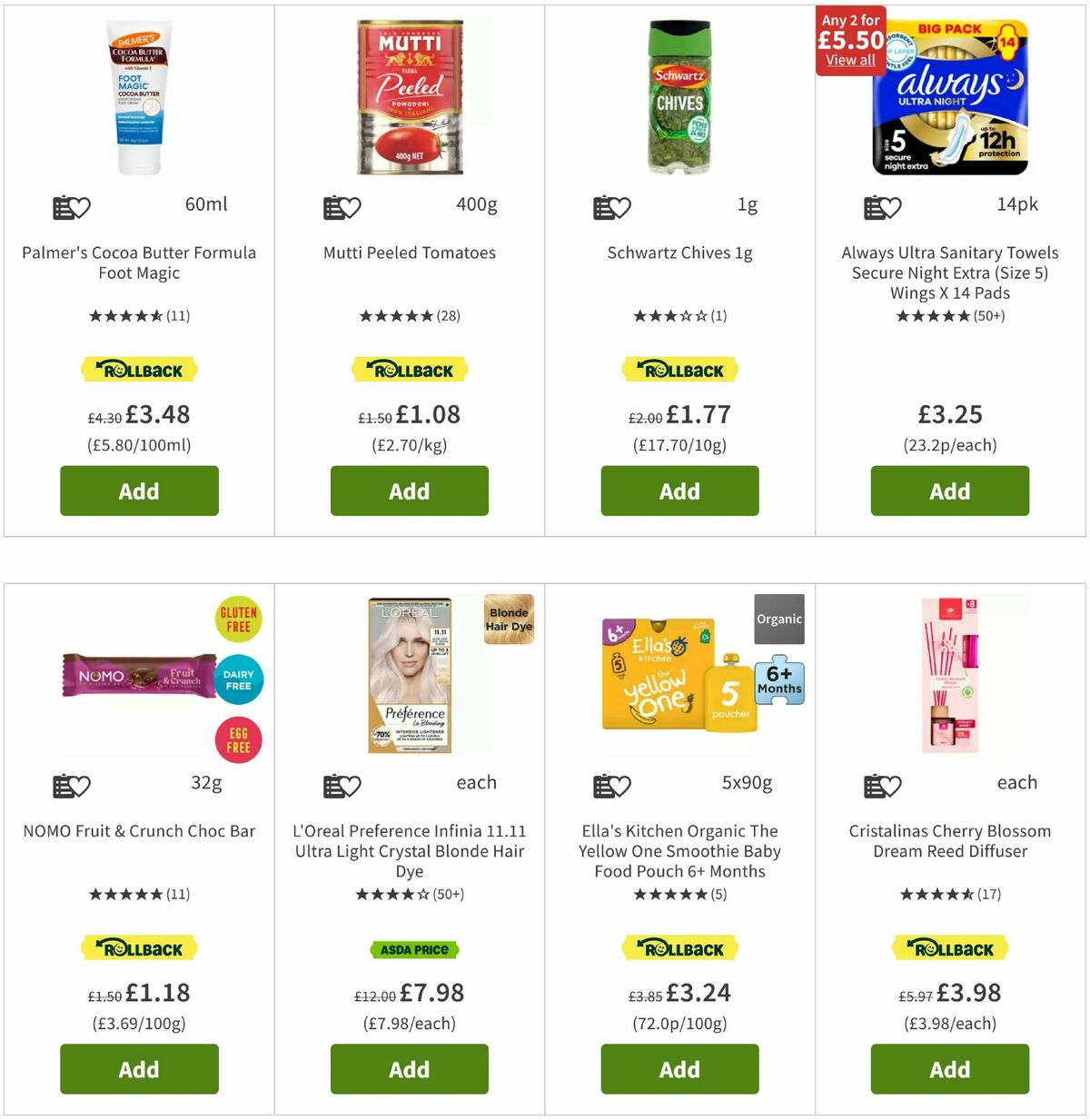 ASDA Offers from 7 March
