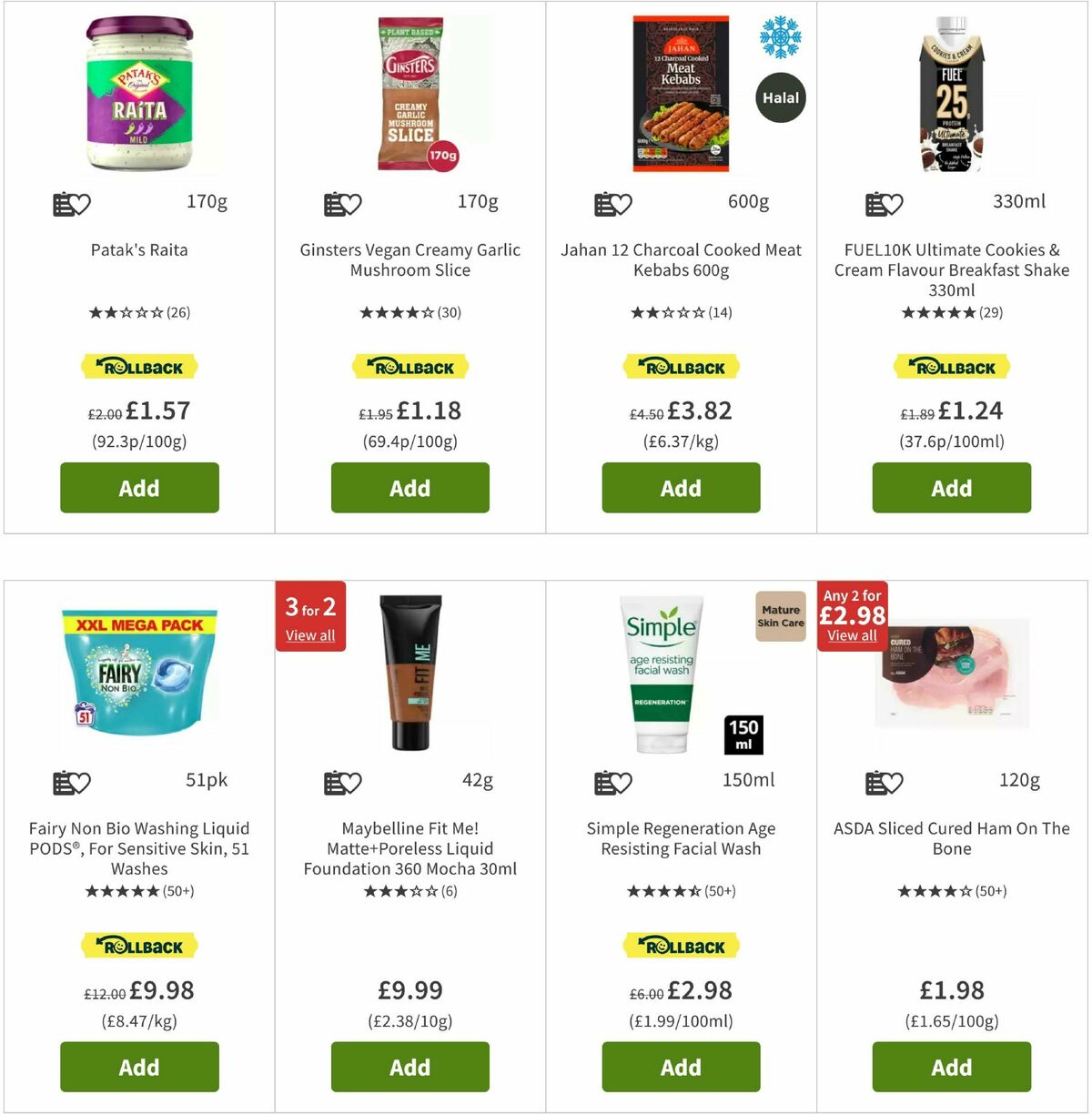 ASDA Offers from 7 March