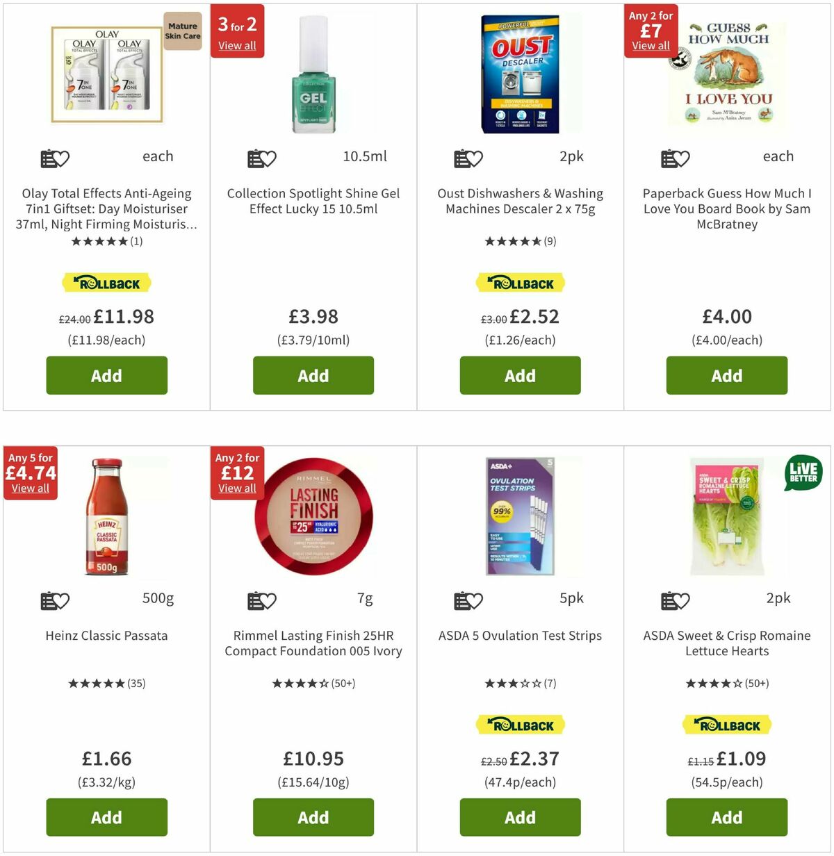 ASDA Offers from 7 March