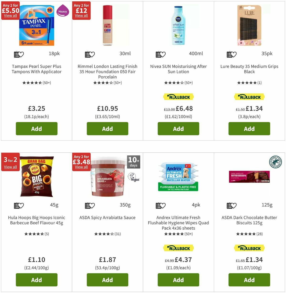 ASDA Offers from 7 March
