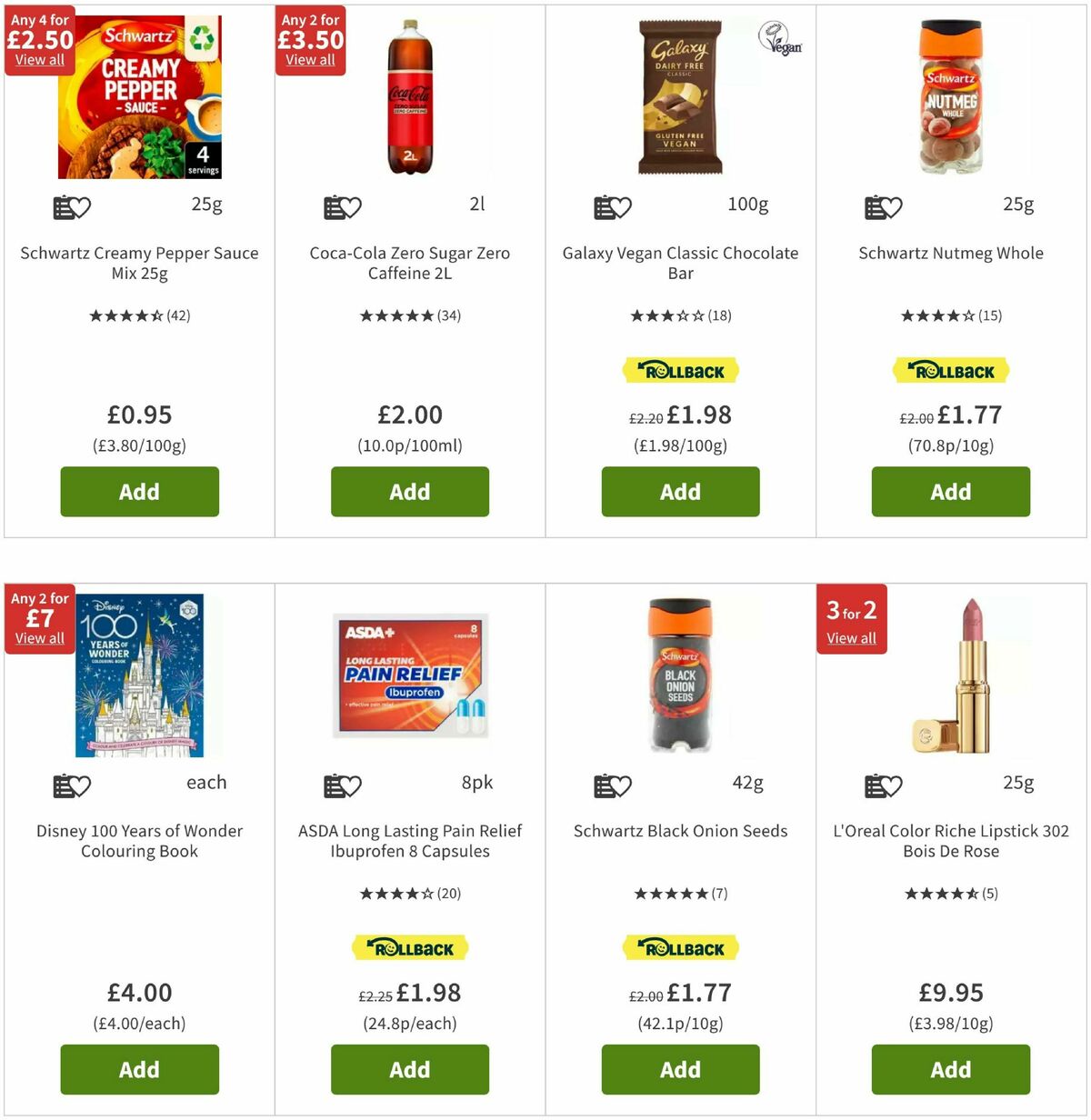 ASDA Offers from 7 March
