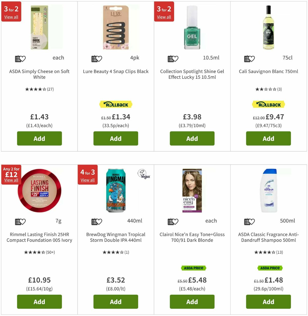 ASDA Offers from 7 March