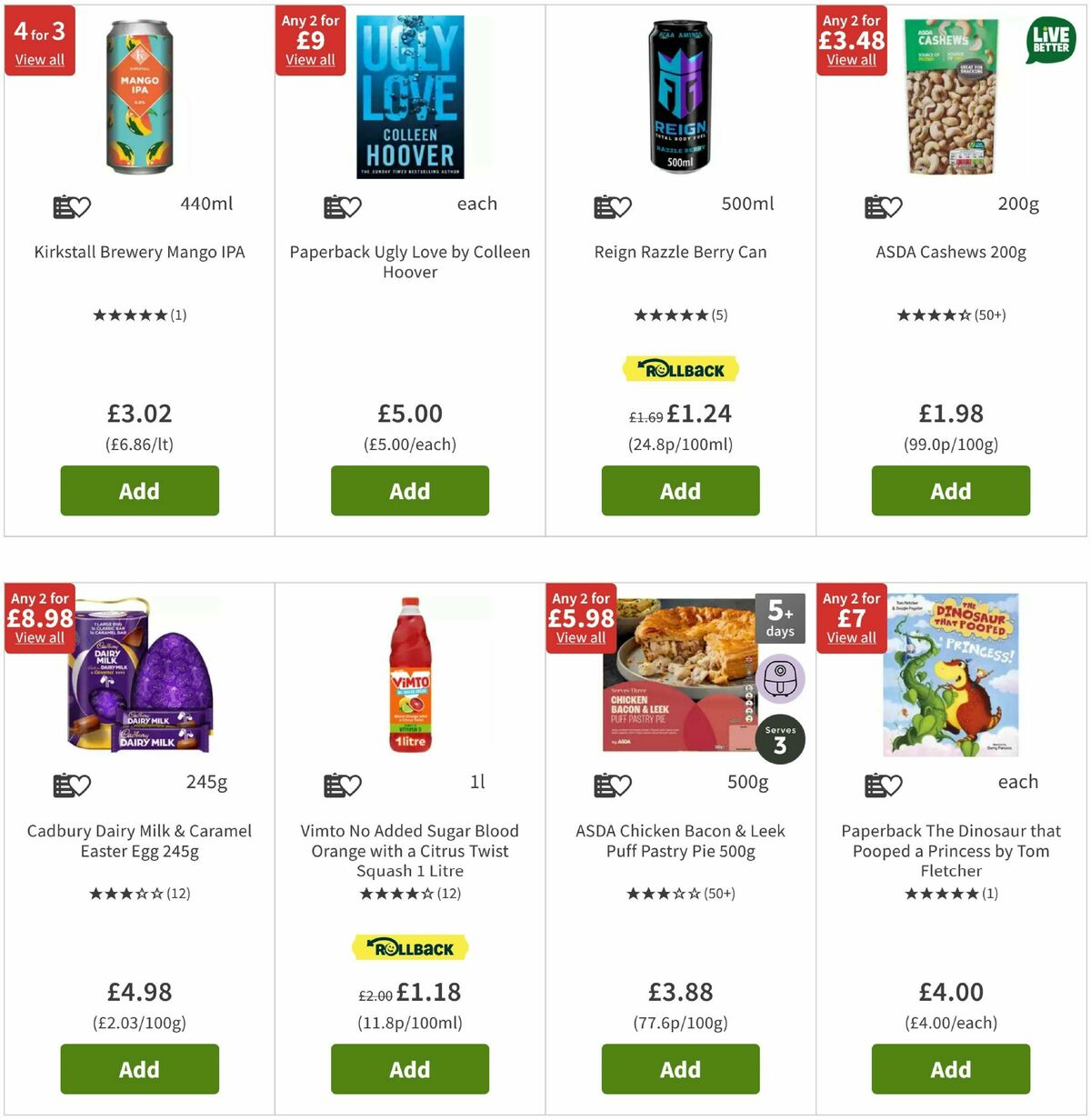 ASDA Offers from 7 March