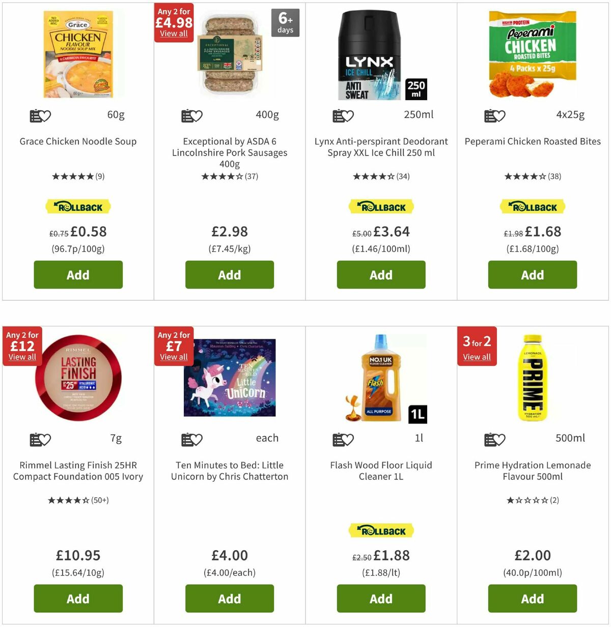 ASDA Offers from 7 March