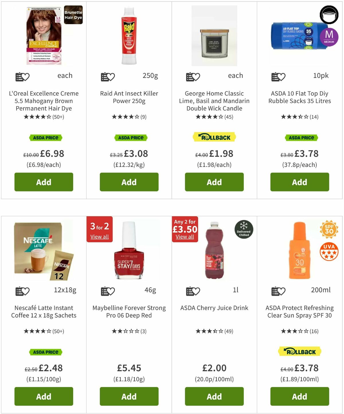 ASDA Offers from 14 March
